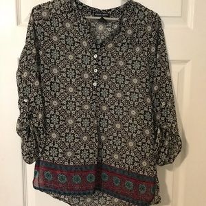 Medium About a Girl flowy blouse